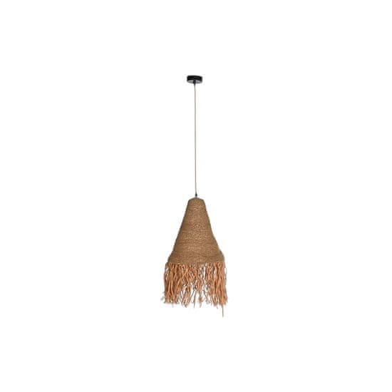 DKD Home Decor Stropna svetilka DKD Home Decor Naravno železo 50 W Juta (44 x 44 x 67 cm)