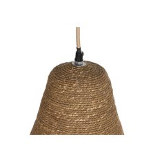 DKD Home Decor Stropna svetilka DKD Home Decor Naravno železo 50 W Juta (44 x 44 x 67 cm)