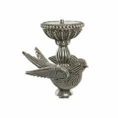 DKD Home Decor Namizna svetilka DKD Home Decor Silver Golden Resin 220 V 50 W 23 x 23 x 46 cm (2 enoti)