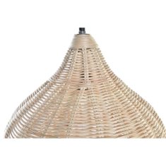 DKD Home Decor Stropna svetilka DKD Home Decor Naravni ratan 40 x 40 x 51 cm 50 W
