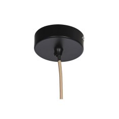 DKD Home Decor Stropna svetilka DKD Home Decor Naravno železo 50 W Juta (44 x 44 x 67 cm)