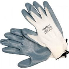 YATO Delovne rokavice iz najlona/nitrila velikosti 10