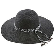 Verde Ženski klobuk 05-727 črn