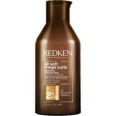 Redken Šampon za suhe kodraste in valovite lase All Soft Mega Curl s (Shampoo) (Neto kolièina 300 ml)