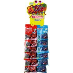 Bebeto  kisli žele špageti Cola&Blue Raspberry 80g (mix) 12 kos