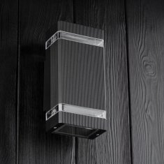 LUMILED Stenska vrtna svetilka HEDERA 2xGU10