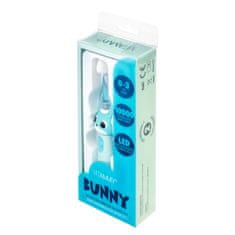 Vitammy Bunny Sonična zobna ščetka za otroke z LED lučko in nanovlakni, 0-3 leta, modra