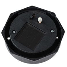 LUMILED 16x Solarna vrtna svetilka LED do zeme BELA KROGLA 10cm