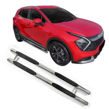 SCOUTT Bočné nerezové rámy pre Sportage NQ5 2022-nad