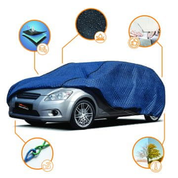 J&J Automotive Prevleka za avto Premium Sedan L, (Dolžina: 425-470 cm)