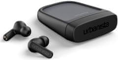 Urbanista Phoenix brezžične solarne slušalke, Bluetooth®, solarno polnjenje, IPX4, črna