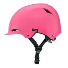 Meteor KS02 otroška kolesarska čelada, S, roza