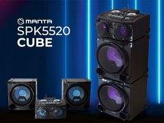 Manta SPK5520 prenosni KARAOKE zvočnik, Bluetooth, 300W, Equalizer, X-Bass, FM Radio, USB/microSD/MIC-in