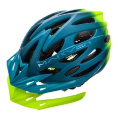 Meteor Marven 2 kolesarska čelada, L, modro-zelena