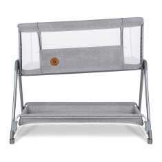 Lionelo LUNA GREY CONCRETE otroška posteljica