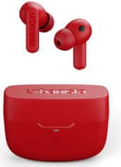 Urbanista ATLANTA brezžične slušalke, Bluetooth® 5.2, TWS, ANC, rdeče (Vibrant Red)