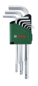 Bosch 9-delni komplet imbus ključev