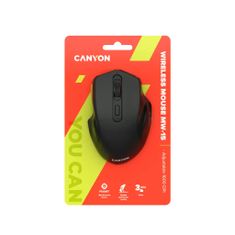 Canyon MW-15 miška, brezžična, 1600 DPI (CNE-CMSW15B)