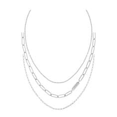 Calvin Klein Komplet ženskih jeklenih ogrlic Defiant 35000432