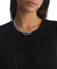 Calvin Klein Očarljiva jeklena ogrlica Sculptural 35000353