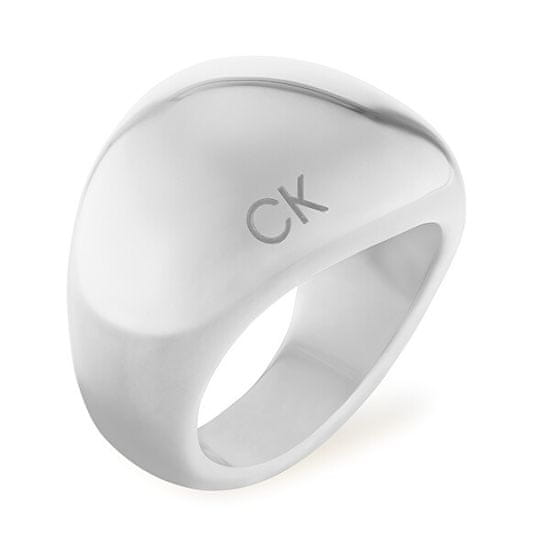 Calvin Klein Očarljiv jeklen prstan za ženske 35000443
