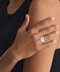 Calvin Klein Očarljiv jeklen prstan za ženske 35000443 (Obseg 54 mm)