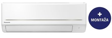 Panasonic stenska klimatska naprava CS/CU-PZ35WKE z montažo