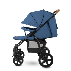 Lionelo Voziček annette plus blue denim
