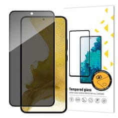 MG Full Glue Privacy zaščitno steklo za Samsung Galaxy S22 Plus, črna