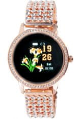 Oxe Smart Watch Stone LW20 - pametna ura, Rose Gold