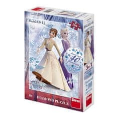 Ledeno kraljestvo II - puzzle diamant 200 kosov