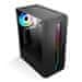 1stCool MiddleTower SHARK 1, ATX, USB3.0, RGB ventilator