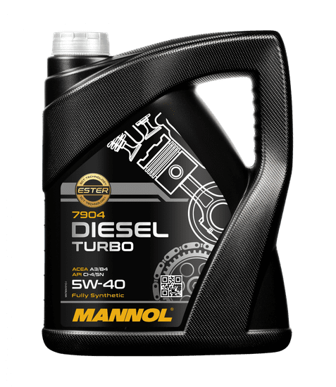 Mannol motorno olje Diesel Turbo 5W-40, 5 l