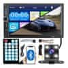 Dexxer 12V 2DIN LCD touch avtoradio 4x45W USB Bluetooth + kamera in daljinec