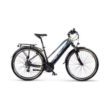 MTF Električno kolo Road 3.4 W, treking - žensko, 17", 29", 32 N.m, baterija Samsung 36 V/19.6 Ah (705 Wh) do 160 km, 24 prestav Shimano