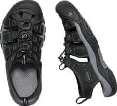 KEEN Moški usnjeni sandali NEWPORT 1022247 črni/jekleno sivi (Velikost 42)