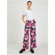 Orsay Rožnate ženske hlače s cvetjem ORSAY_324320-660000 34