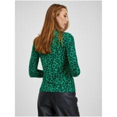 Orsay Zelena ženska majica z vzorcem ORSAY_178182-867000 XS