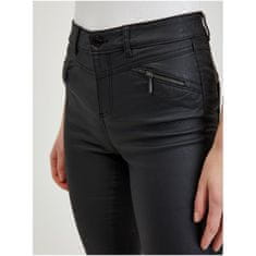 Orsay Črne ženske usnjene hlače ORSAY_319257-660000 40