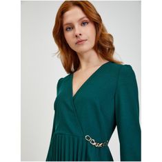 Orsay Zelena ženska obleka ORSAY_470333-856000 36