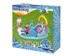 Bestway Otroško igrišče Bestway z bazenom, tobogan enorožec 53097