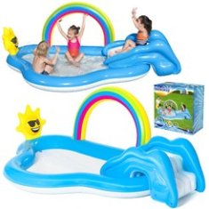Bestway vodno igrišče tobogan plitvi bazen 53092