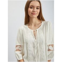 Orsay Bela ženska bluza s čipko ORSAY_631030001000 42