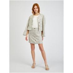 Orsay Beige Women's Tweed Skirt ORSAY_720288041000 36