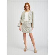 Orsay Beige Women's Tweed Skirt ORSAY_720288041000 34