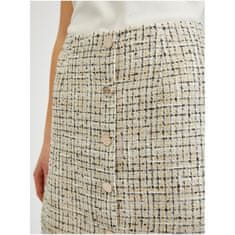 Orsay Beige Women's Tweed Skirt ORSAY_720288041000 34