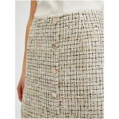 Orsay Beige Women's Tweed Skirt ORSAY_720288041000 36