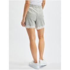 Orsay Svetlo sive ženske trenirke s čipko Kratke hlače ORSAY_321049-692000 XS