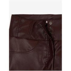 Orsay Bordo ženske usnjene hlače ORSAY_351121-467000 34