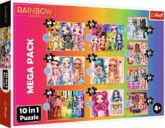 Trefl Puzzle Rainbow High MEGA PAKET 10 v 1